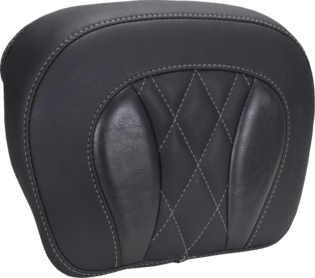 Traditional MUSTANG Chopped Tour-Pak® Pad - Gunmetal Stitching - FLH FLT '23-'25 88440GM Effective