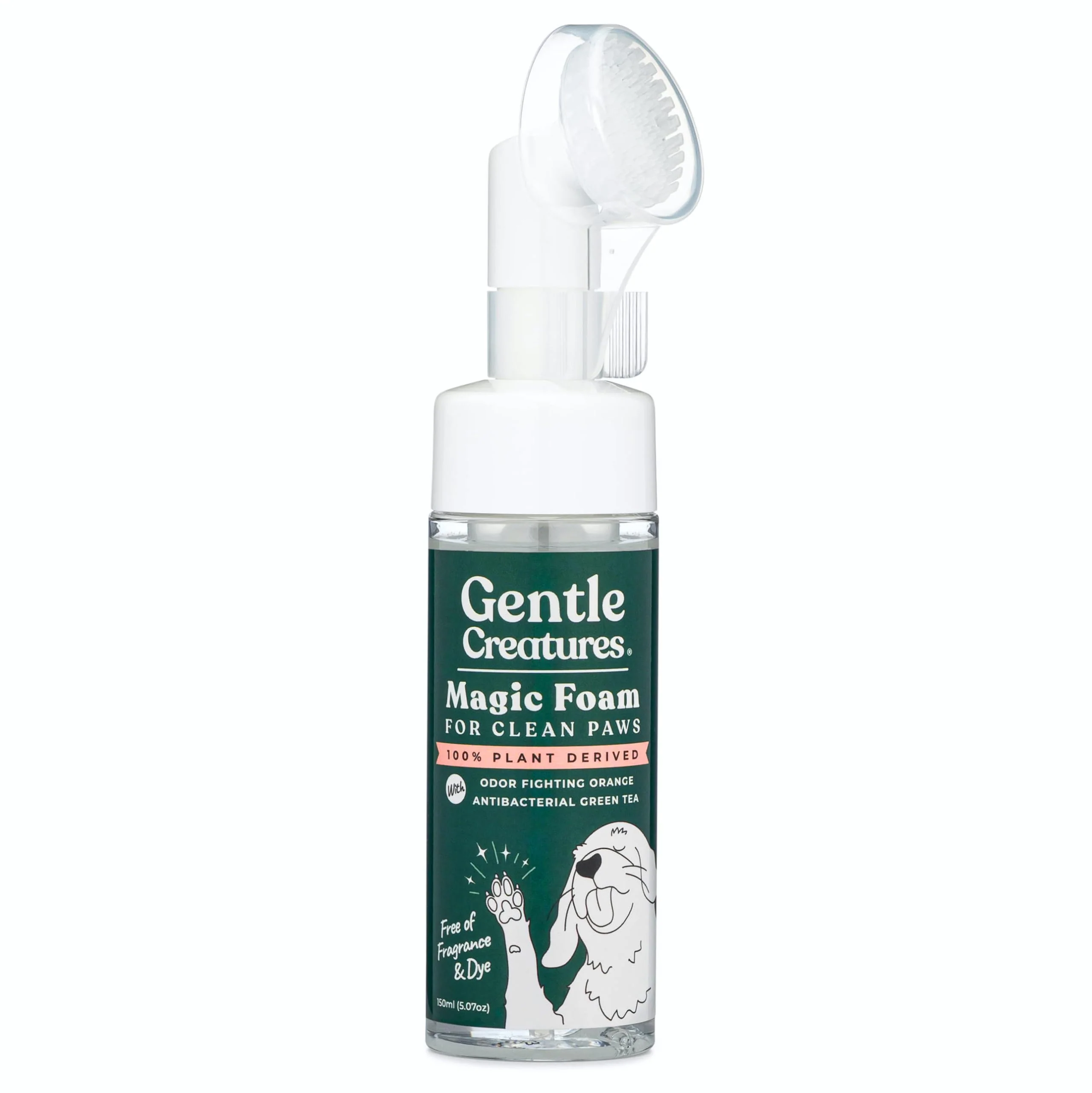 Proven Gentle Creatures Foam Paw Cleaner - No-Rinse Foaming Scrubber 5 fl oz Artisan