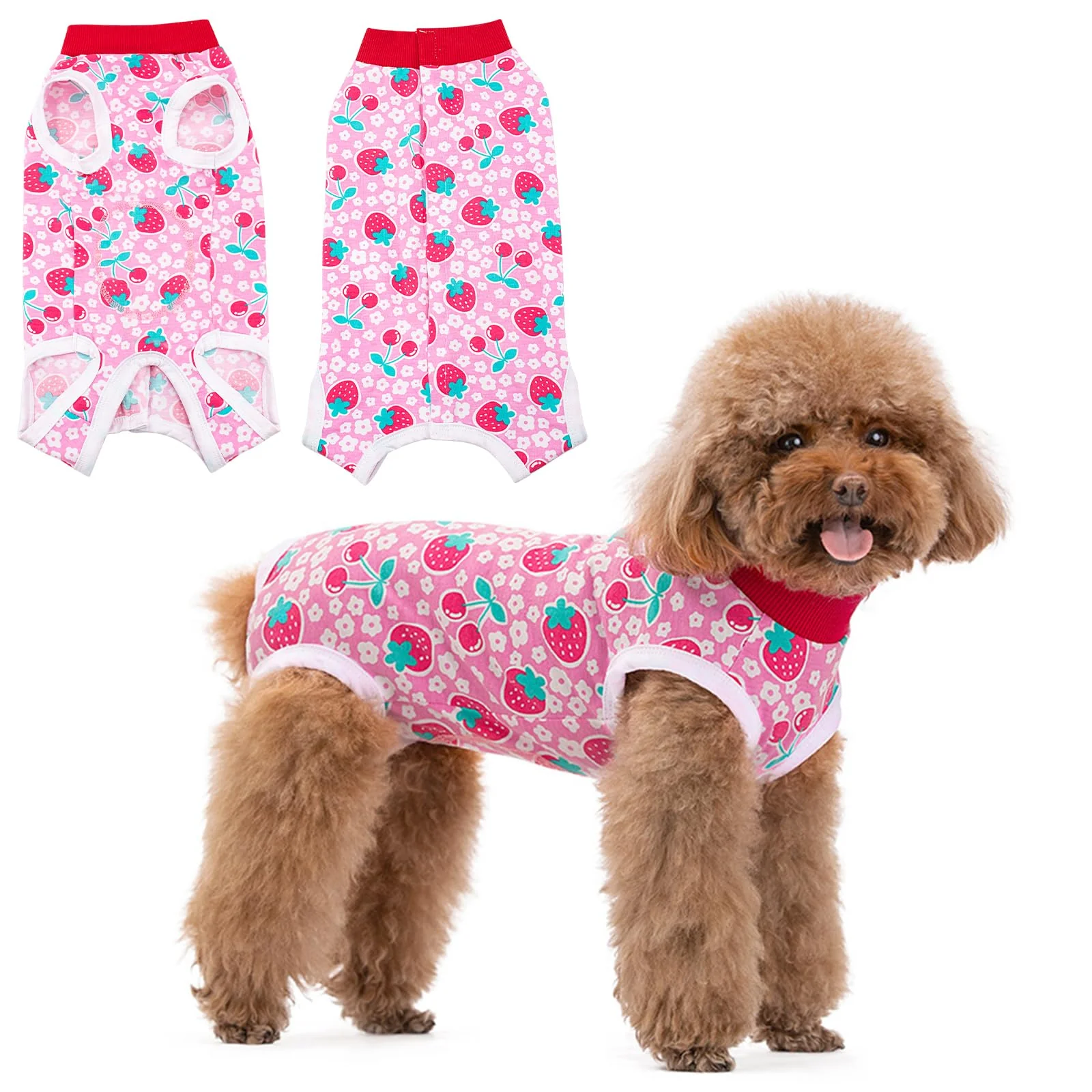 Reliable Coppthinktu Recovery Suit for Dogs After Surgery Soft Breathable Dog Onesie