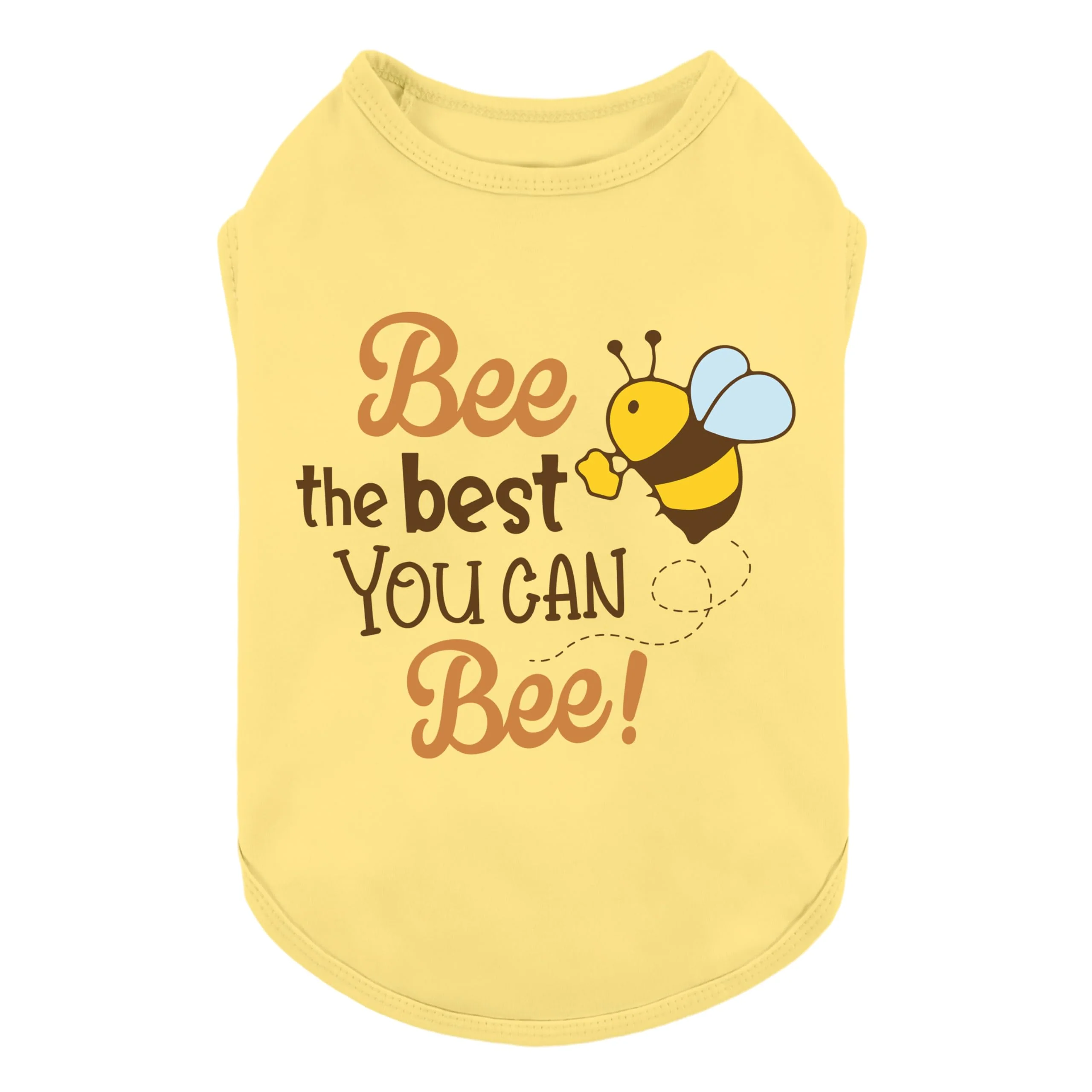 Enhanced Fitwarm Bee The You Can Bee Dog Shirt – Summer Tee for Small Dogs Authentic