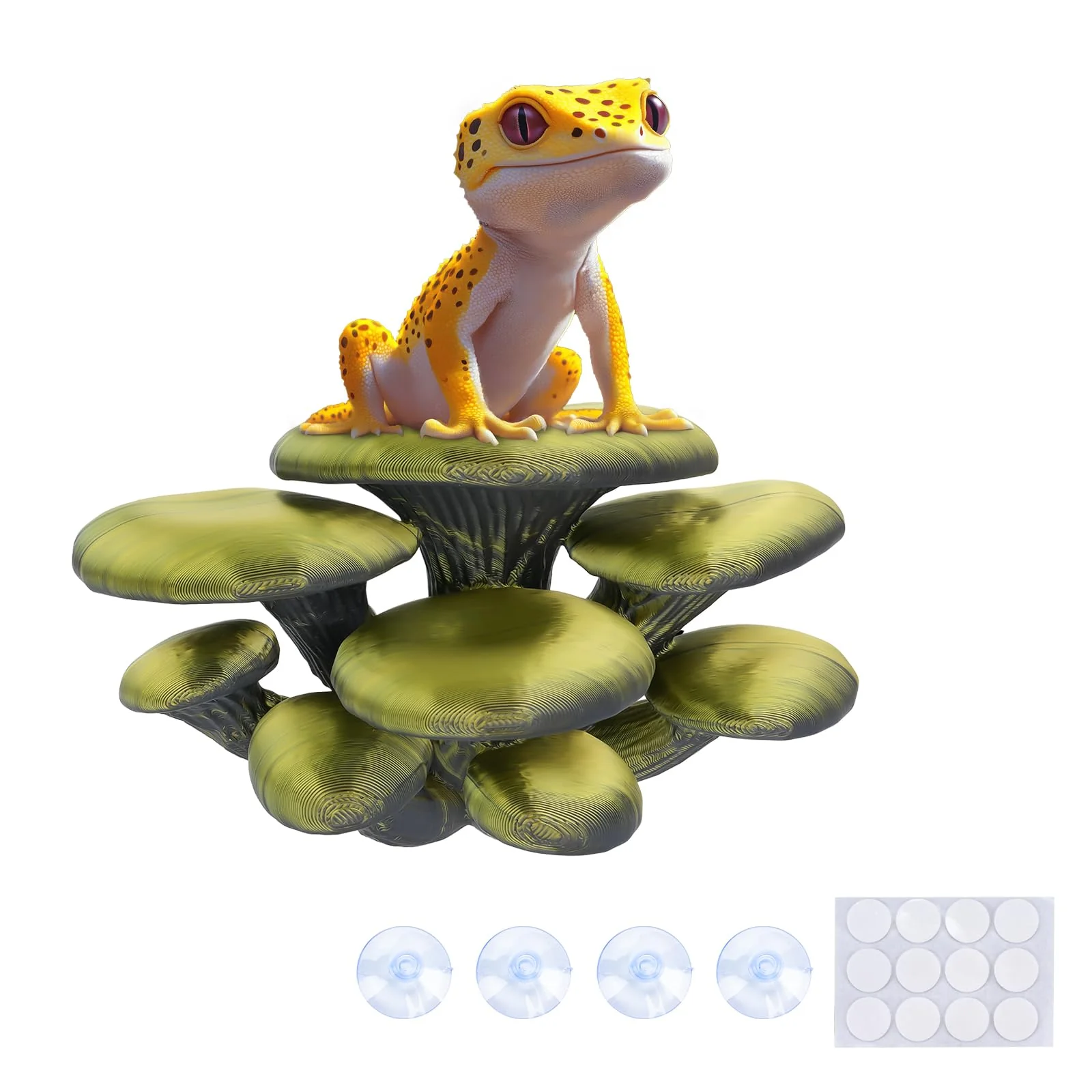 Official Westant Mushroom Decor for Reptile Tanks – Pet-Safe Terrarium Plants Gecko Accessories Fashionable