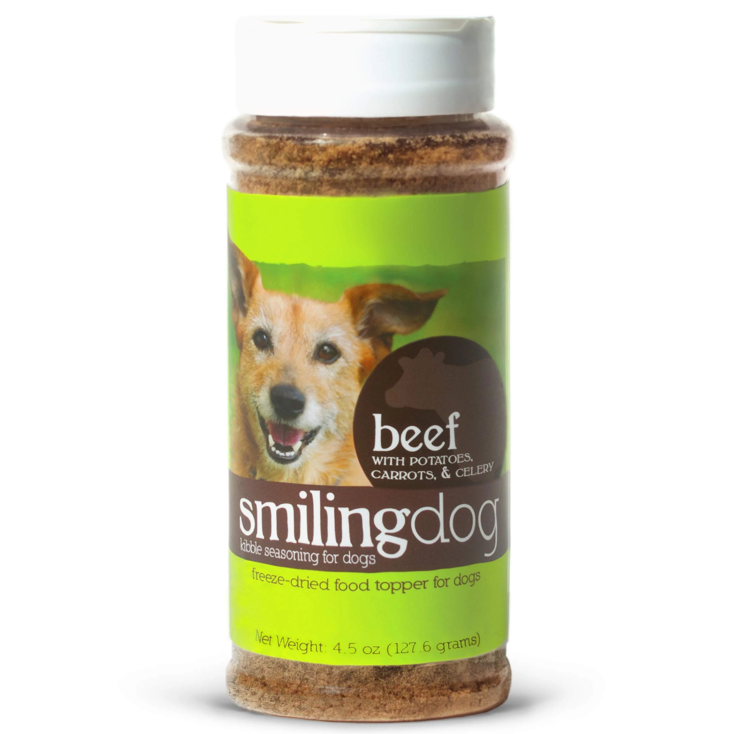 Powerful Herbsmith Kibble Seasoning – ze Dried Beef – Dog Food Topper for Picky Eaters – 4.5oz Expertly Made