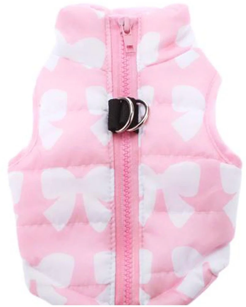 Recyclable MaruPet Winter Waterproof Windproof Vest Coat – Pink XS for Small Dogs Authentic