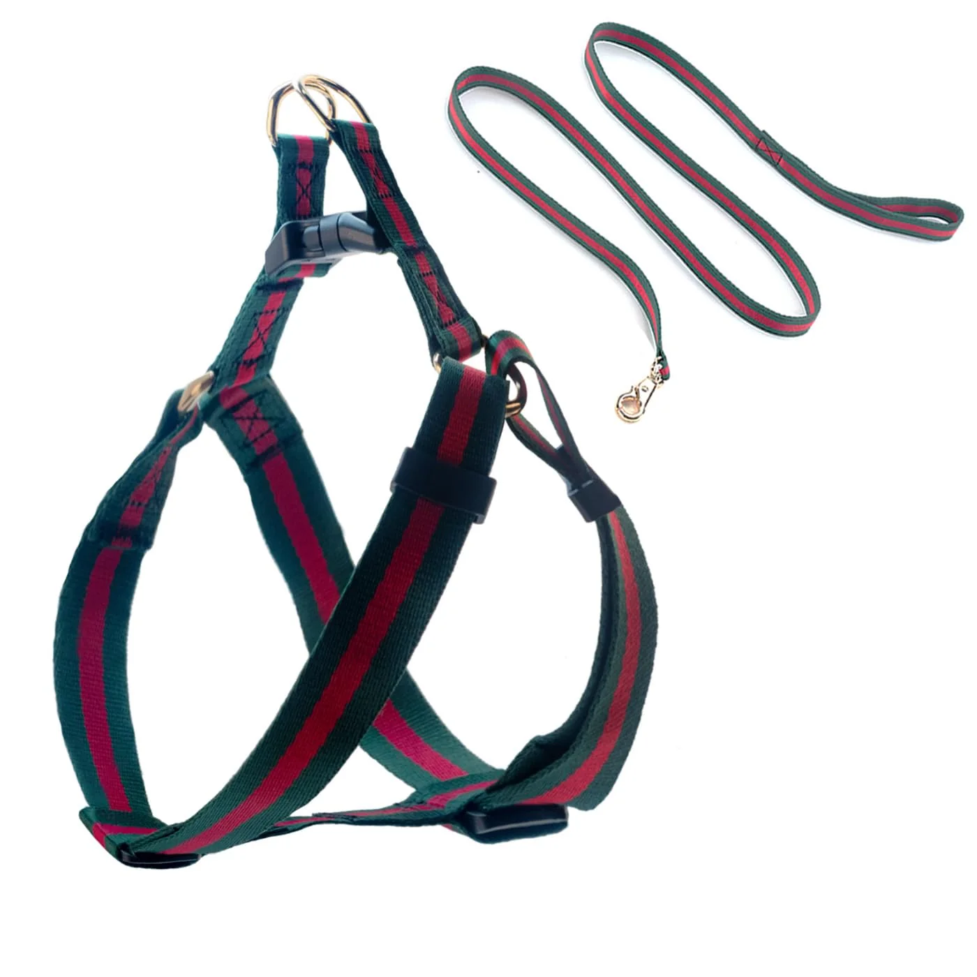 Exceptional Echentie Elegant Dog Harness Leash Set — Adjustable No-Pull Comfort for Small Dogs Traditional