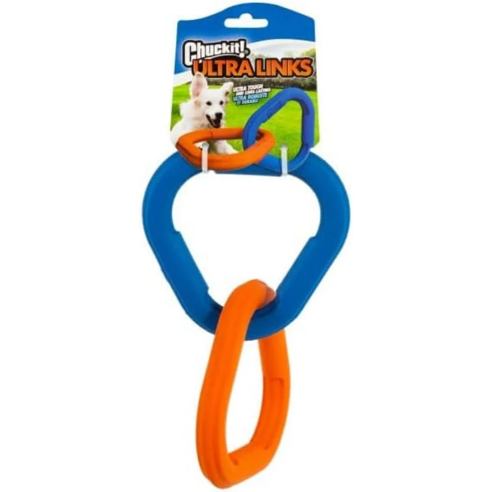 Prestigious Chuckit Ultra Links Dog Toy - Ultra-Tough Tug Chew for Aggressive Chewers Casual