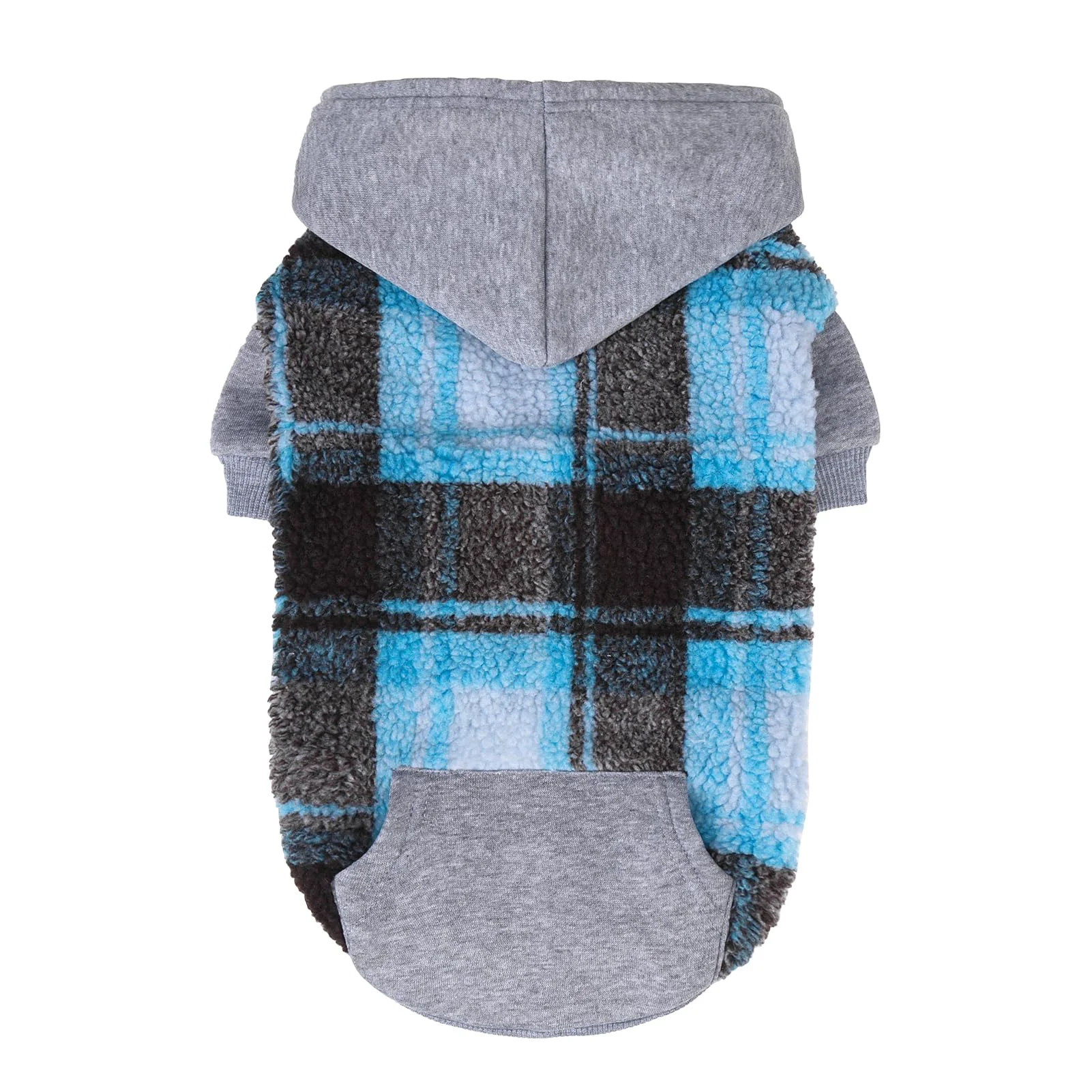 Green PUPTECK Dog Hoodie Sweatshirt Warm Winter Coat for Small to Large Dogs Blue M Breathable