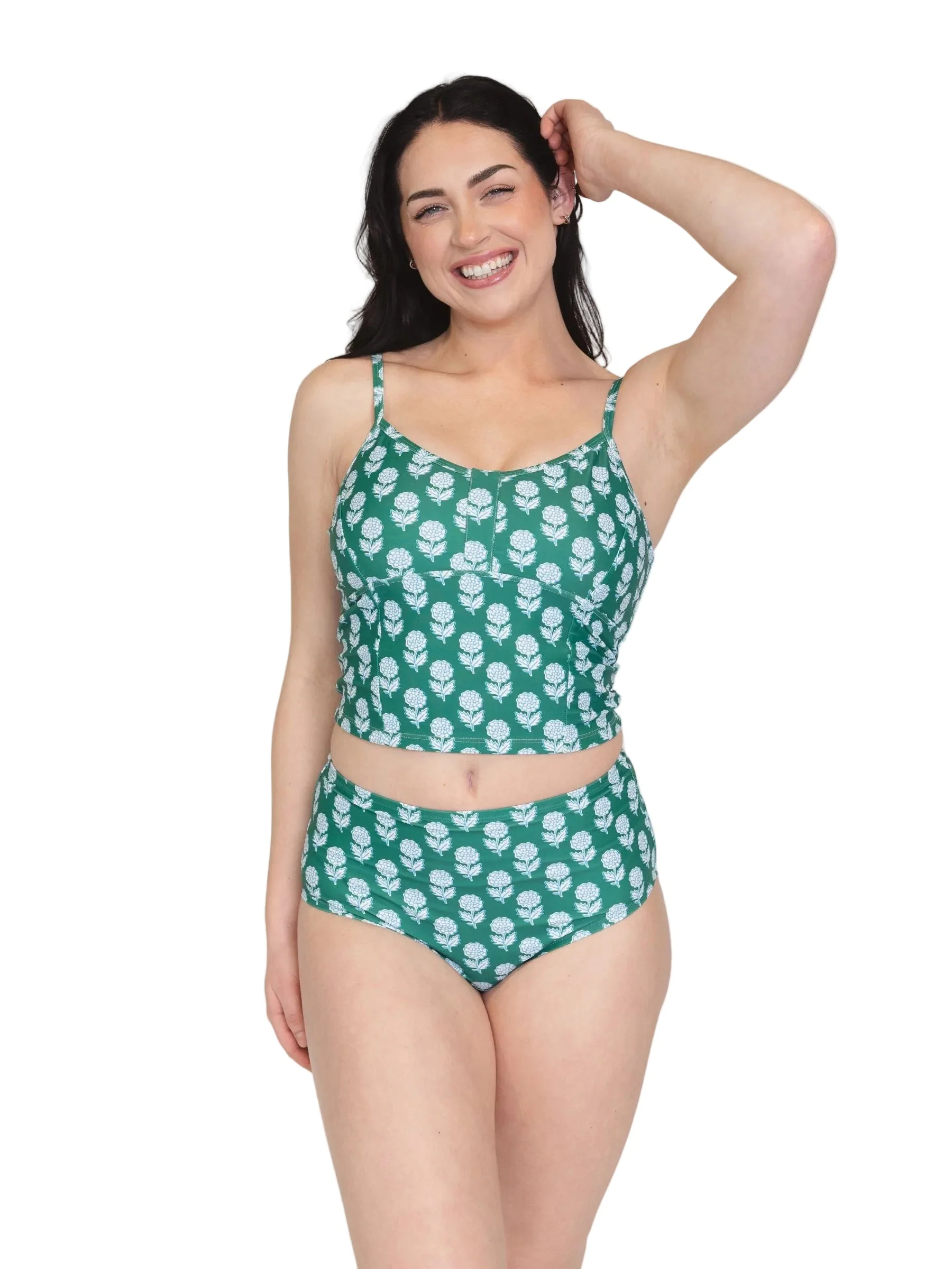 Safe Juniper Charm Classic Crop Top Natural