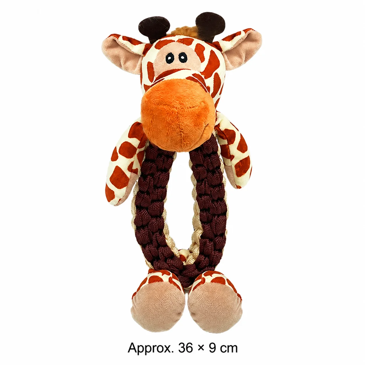 Top-Quality Durable Squeaky Rope Dog Toy for Chewing Teeth Cleaning Tugging and Interactive Play Healthy