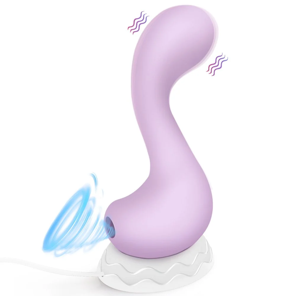 Organic Portable Sucking Licking Vibrator with 7 Modes Clitoris Stimulator for Adults Women Silicone Nipple Sucker Clitoris Vibrators Sex Toys Comfortable