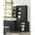 Efficient standing Kitchen Cabinet with Adjustable Shelves and Charging Station Farmhouse Style Pantry with Barn Doors and Drawer White Rustic Finish 71 Inches Tall Sophisticated