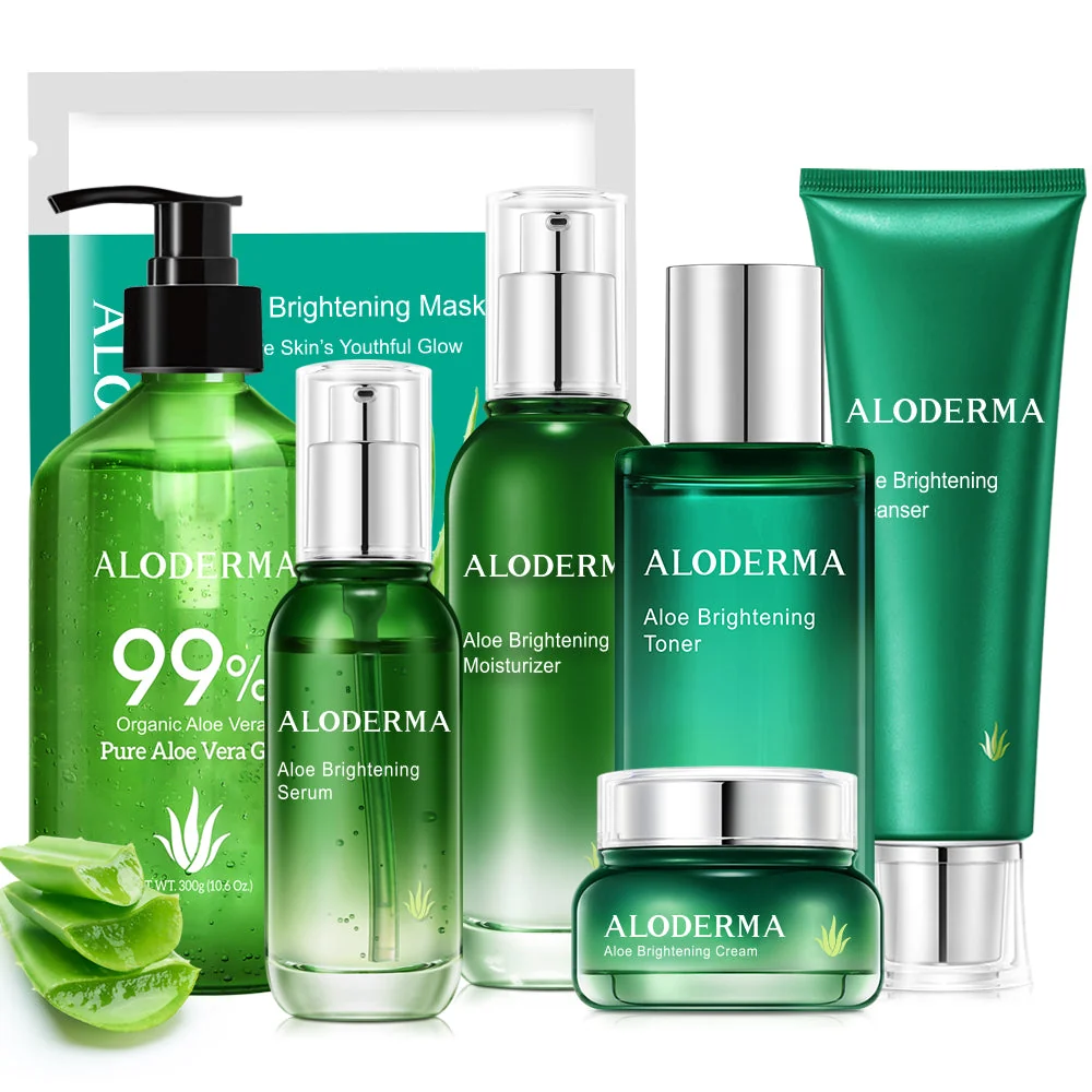 Specialty Luxury Aloe Brightening Set Stylish