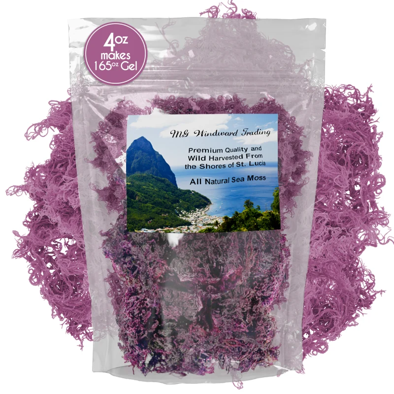 Fast Pure Wild Harvested Organic Purple Raw Sea Moss Luxury